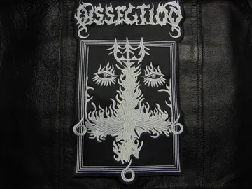 DISSECTION…  Embroidered Backpatch   (melodic black)  Sweden   143