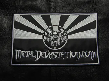 METAL DEVASTATION…  Embroidered Backpatch  (store logo)    U.S.A   509