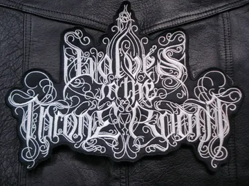 WOLVES IN THE THRONE ROOM…  Embroidered Backpatch (black metal)  U.S.A   081