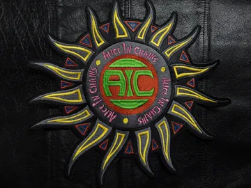 ALICE IN CHAINS…  Embroidered Backpatch  (grunge)  U.S.A   040