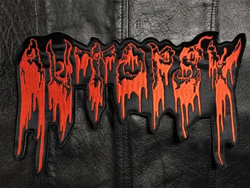 AUTOPSY…  Embroidered Backpatch  (death metal)   U.S.A   619