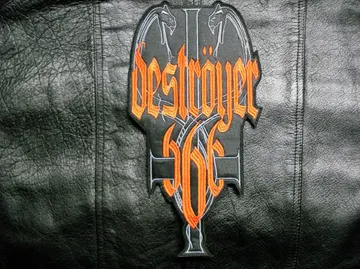 DESTROYER 666  Embroidered Backpatch   (black thrash)   Australia   325