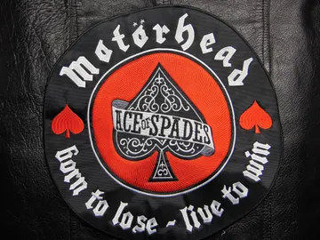 MOTORHEAD…  Embroidered Backpatch  (nwobhm)   U.K   589