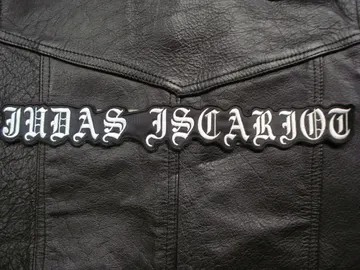 JUDAS ISCARIOT…  Embroidered Backpatch  (black metal)  U.S.A   498