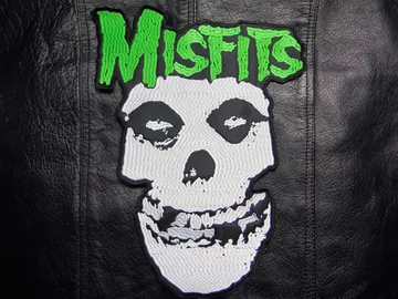 MISFITS…  Embroidered Backpatch  (thrash punk)    U.S.A   439