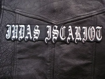 JUDAS ISCARIOT…  Embroidered Backpatch  (black metal)   U.S.A   043