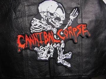 CANNIBAL CORPSE…   Embroidered Backpatch   (death metal)   U.S.A   430