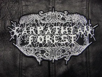 CARPATHIAN FOREST…  Embroidered Backpatch  (black metal)   Norway   571