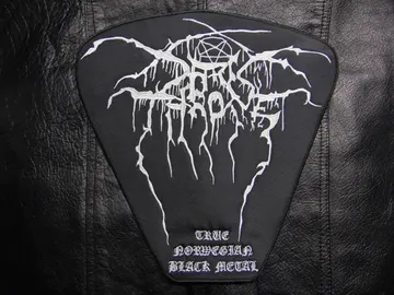 DARKTHRONE   Embroidered Backpatch   (black metal)   Norway   153