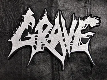 GRAVE   Embroidered Backpatch  (death metal)   Sweden   009