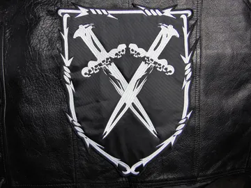 REVENGE…   Embroidered Backpatch  (war metal)   Canada   452