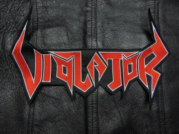VIOLATOR  Embroidered Backpatch  (thrash metal)  Brazil   105