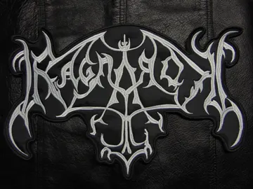 RAGNAROK  Embroidered Backpatch   ( black metal)   Norway   314