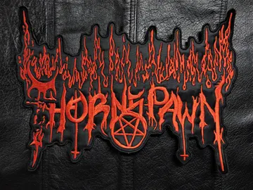 THORNSPAWN   Embroidered Backpatch  (black metal)    U.S.A  700