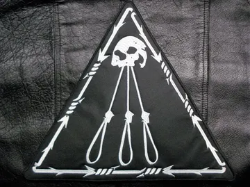 REVENGE…   Embroidered Backpatch  (war metal)  Canada   603