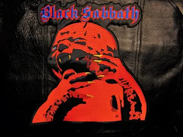 BLACK SABBATH   Embroidered Backpatch   (nwobhm)    U.K   621