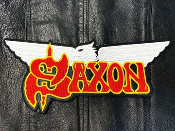 SAXON…   Embroidered Backpatch (nwobhm)   U.K   653