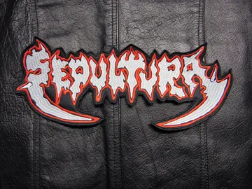 SEPULTURA…  Embroidered Backpatch   (death thrash)   Brazil   246