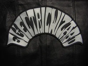 ELECTRIC WIZARD  Embroidered Backpatch   (stoner doom)  U.K   347
