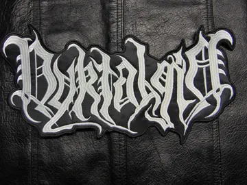 NYKTALGIA…  Embroidered Backpatch  (black metal)    Germany   129
