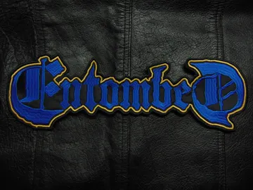 ENTOMBED…  Embroidered Backpatch  (death metal)   Sweden   682