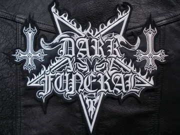DARK FUNERAL  Embroidered Backpatch  (black metal)   Sweden   064