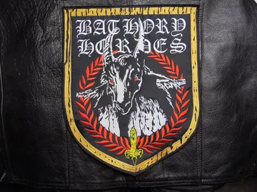 BATHORY  Embroidered Backpatch  (epic black)    Sweden   265