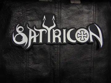 SATYRICON  Embroidered Backpatch  (black metal)  Norway   115