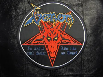 VENOM…  Embroidered Backpatch   (nwobhm)   U.K   JULY05