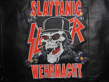 SLAYER… Embroidered Backpatch   (thrash metal)   U.S.A   181