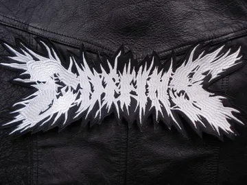 COFFINS…  Embroidered Backpatch  (doom death)    Japan   573
