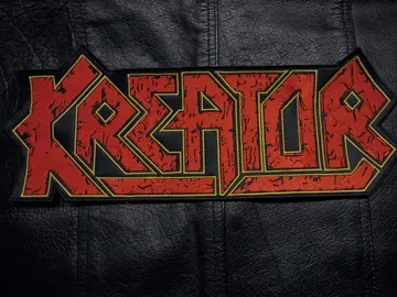 KREATOR…  Embroidered Backpatch   (thrash metal)   Germany   640