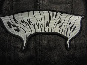 ELECTRIC WIZARD…  Embroidered Backpatch   (stoner doom)  U.K   417