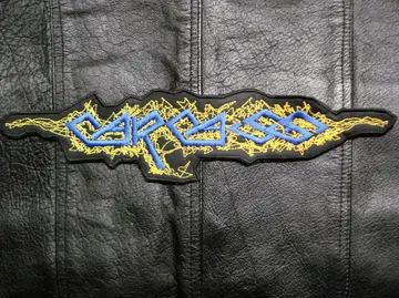CARCASS…  Embroidered Backpatch  (death grind)    U.K   626