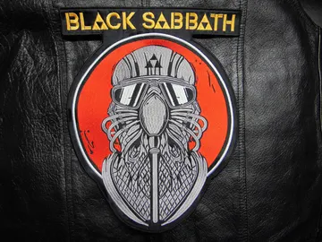 BLACK SABBATH  Embroidered Backpatch   (nwobhm)   U.K   483