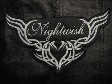 NIGHTWISH…  Embroidered Backpatch   (symphonic metal)  Finland   035