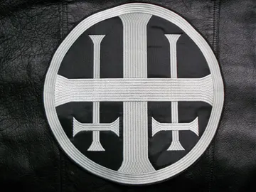 MAYHEM   Embroidered Backpatch   (black metal)   Norway   641