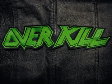 OVERKILL…  Embroidered Backpatch  (thrash metal)   U.S.A   649