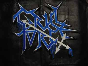 CRUEL FORCE  Embroidered Backpatch  (black thrash)  Germany   575