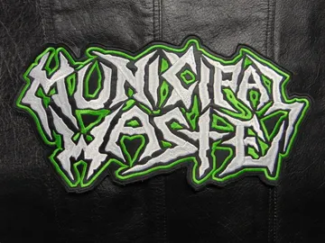 MUNICIPAL WASTE…  Embroidered Backpatch  (crossover)    U.S.A   592