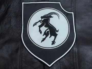 GOATMOON…  Embroidered Backpatch  (black metal)   Finland   582