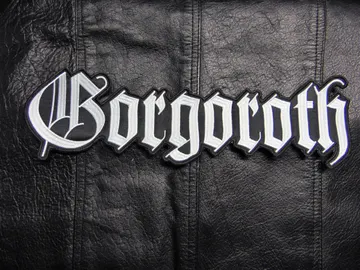 GORGOROTH… Embroidered Backpatch   ( black metal)  Norway   348