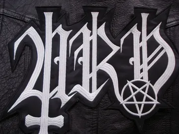 URN  Embroidered Backpatch   (black metal)  Finland   433