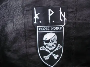 PESTE NOIRE…   Embroidered Backpatch  (black metal)   France   593
