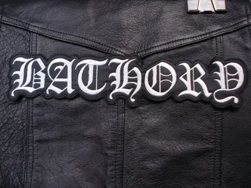 BATHORY…  Embroidered Backpatch  (epic black)    Sweden   673