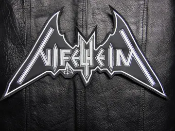 NIFELHEIM…  Embroidered Backpatch  (black metal)   Sweden   648