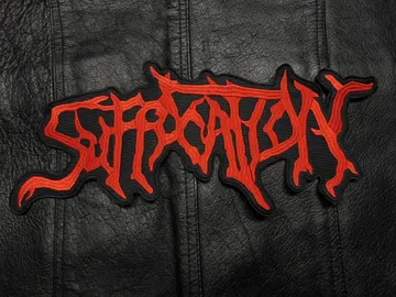 SUFFOCATION…  Embroidered Backpatch  (death metal)  U.S.A   606