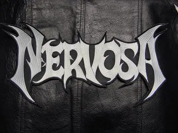 NERVOSA…  Embroidered Backpatch  (thrash metal)   Brazil   041