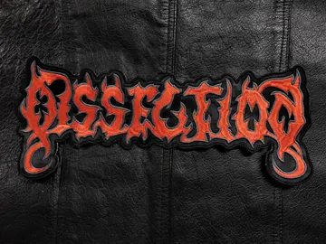 DISSECTION…  Embroidered Backpatch  (melodic black)   Sweden   632