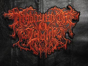 DROWNING THE LIGHT   Embroidered Backpatch  (black metal)   Australia   448